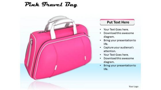 Business Strategy Implementation Pink Travel Bag Images