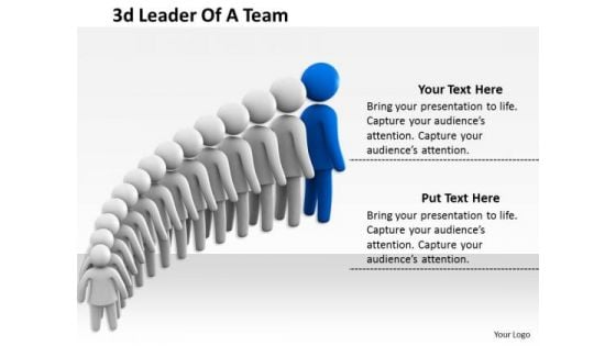 Business Strategy Innovation 3d Leader Of Team Adaptable Concepts Business Strategy Innovation 3d Leader Of Team Adaptable Concepts