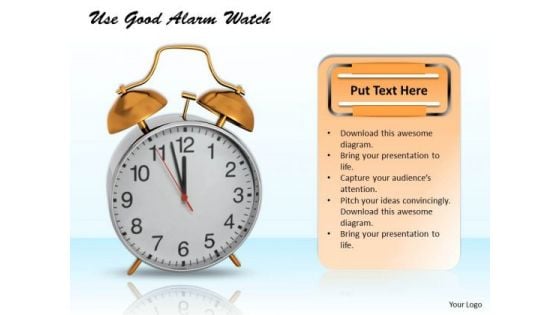 Business Strategy Model Use Good Alarm Watch Icons