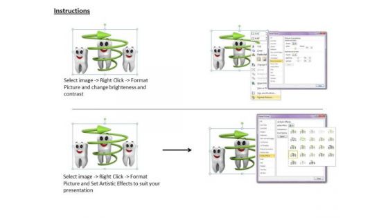 Business Strategy Model Use Protection For Teeth Icons