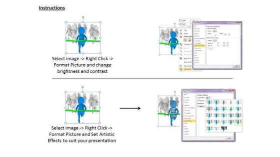 Business Strategy Planning 3d Man Winning The Race Character Models Slide03