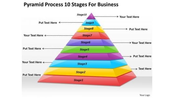 Business Strategy Planning Pyramid Process 10 Stages For Strategic Agenda Business Strategy Planning Pyramid Process 10 Stages For Strategic Agenda