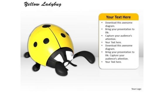 Business Strategy Yellow Ladybug Success Images