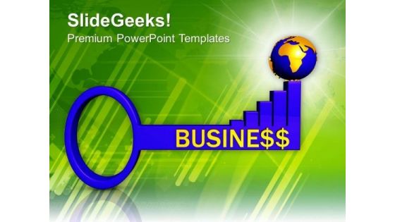 Business Success Key Global Strategy PowerPoint Templates Ppt Backgrounds For Slides 0413