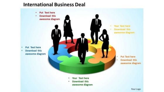 Business Success PowerPoint Templates Business International Business Deal 5 Stages Ppt Slides