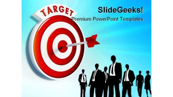 Business Target Success PowerPoint Themes And PowerPoint Slides 0911