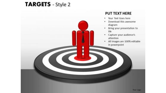 Business Targets 2 PowerPoint Slides And Ppt Diagram Templates