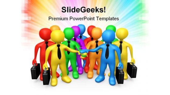 Business Team Communication PowerPoint Templates And PowerPoint Backgrounds 0511