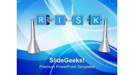 Business Their Are Lot Of Financial Risks PowerPoint Templates Ppt Backgrounds For Slides 0513