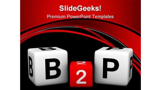 Business To People Symbol PowerPoint Templates And PowerPoint Backgrounds 1011