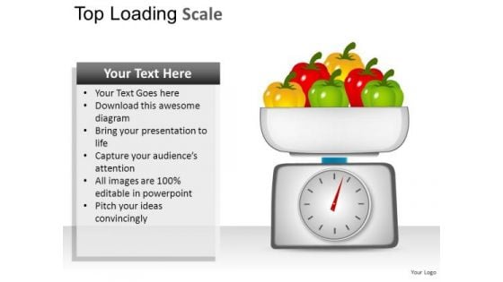 Business Top Loading Scale PowerPoint Slides And Ppt Diagram Templates