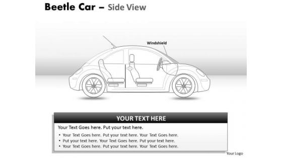 Business Travel Red Beetle Car PowerPoint Slides And Ppt Diagram Templates