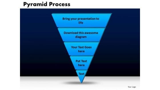 Business Triangles PowerPoint Templates Marketing Pyramid Process Ppt Slides