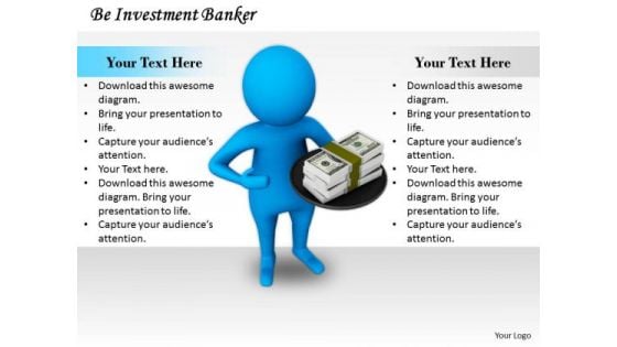 Business Unit Strategy Be Investment Banker Concept