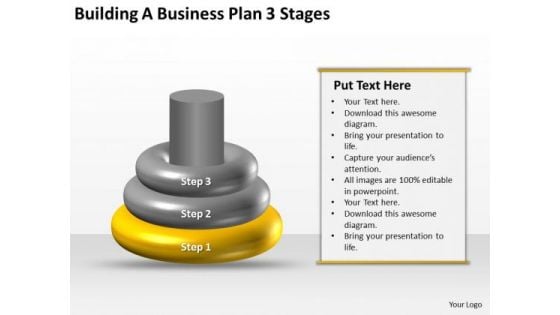 Business Use Case Diagram Example 3 Stages PowerPoint Templates Backgrounds For Slides