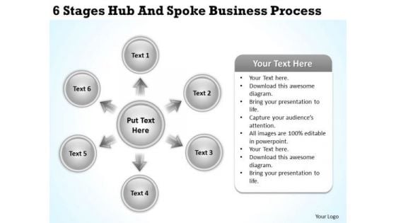 Business Use Case Diagram Example Process PowerPoint Templates Backgrounds For Slides