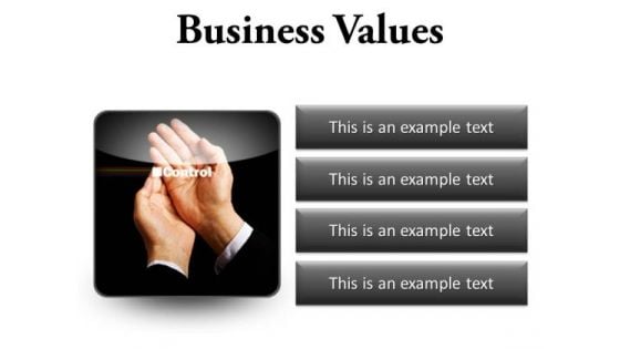 Business Values Success PowerPoint Presentation Slides S