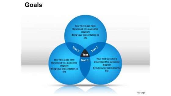 Business Venn Diagram PowerPoint Templates Editable Ppt Slides Download