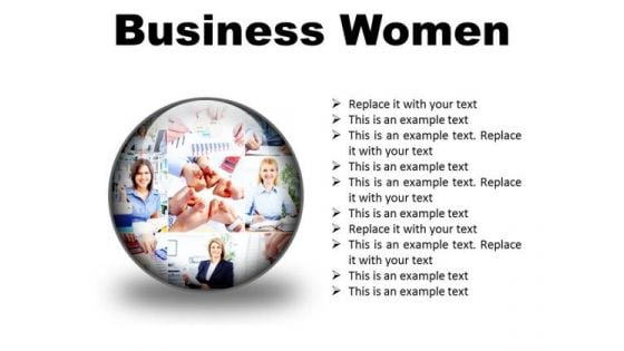 Business Women Success PowerPoint Presentation Slides C