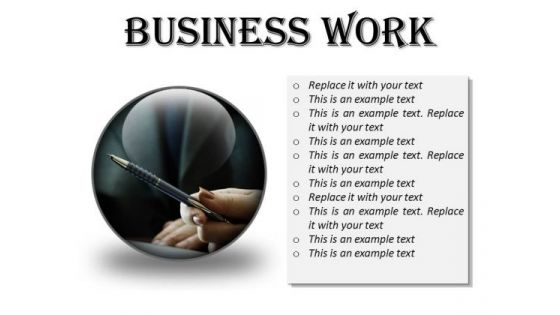 Business Work Success PowerPoint Presentation Slides C