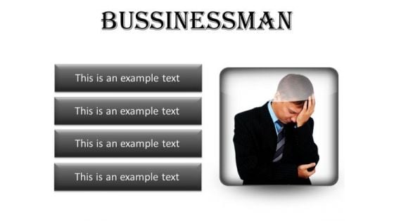 Businessman People PowerPoint Presentation Slides S