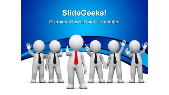 Businessmen Business PowerPoint Backgrounds And Templates 1210