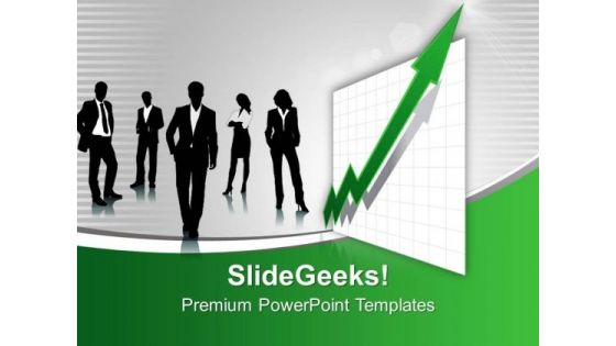 Businessmen With Arrow Graph Growth PowerPoint Templates Ppt Backgrounds For Slides 0213 Businessmen With Arrow Graph Growth PowerPoint Templates Ppt Backgrounds For Slides 0213