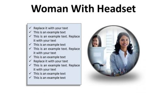 Businesswoman Business PowerPoint Presentation Slides C