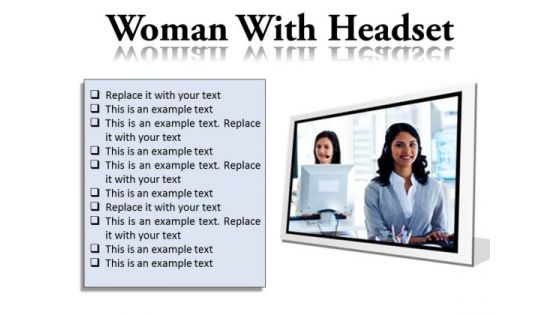 Businesswoman Business PowerPoint Presentation Slides F