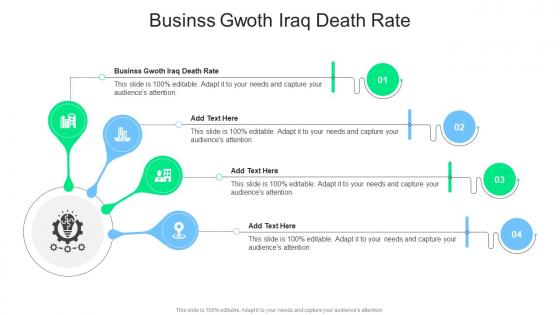 Businss Gwoth Iraq Death Rate In Powerpoint And Google Slides Cpb