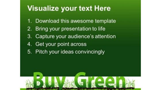 Buy Green Environment PowerPoint Templates And PowerPoint Themes 0412