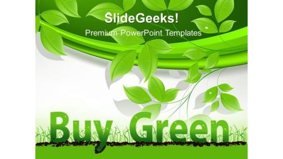 Buy Green Environment PowerPoint Templates And PowerPoint Themes 0412