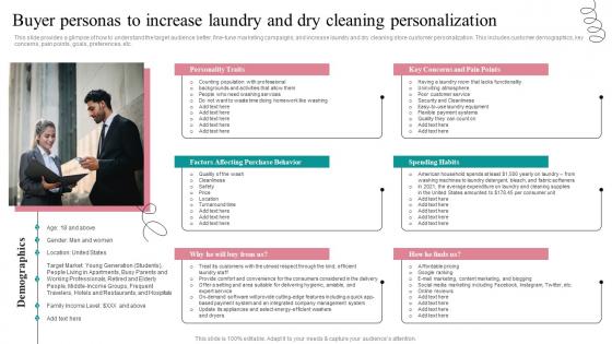 Buyer Personas To Increase Fresh Laundry Service Business Plan Go To Market Strategy Inspiration Pdf