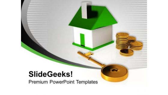 Buying A Home And Key Finance PowerPoint Templates Ppt Backgrounds For Slides 1212