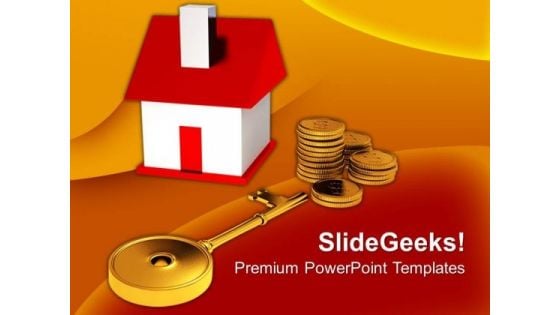 Buying A Home Real Estate Business PowerPoint Templates And PowerPoint Themes 1012