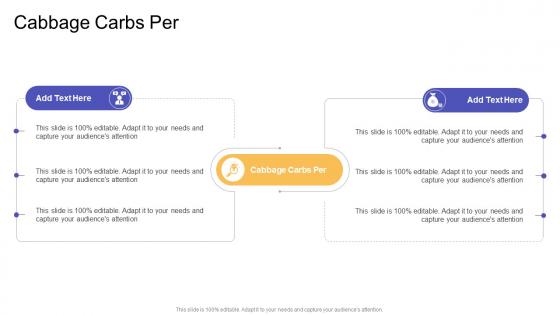 Cabbage Carbs Per In Powerpoint And Google Slides Cpb