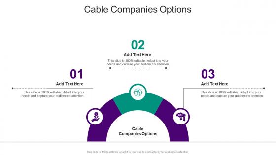 Cable Companies Options In Powerpoint And Google Slides Cpb