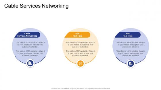 Cable Services Networking In Powerpoint And Google Slides Cpb