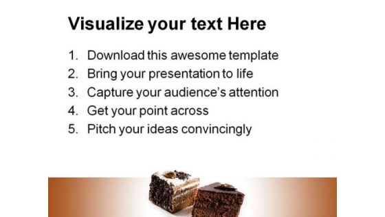 Cake Dessert Food PowerPoint Themes And PowerPoint Slides 0211