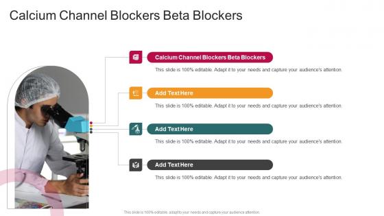 Calcium Channel Blockers Beta Blockers In Powerpoint And Google Slides Cpb