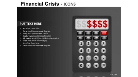 Calculate Debt PowerPoint Slides Debt Ppt Templates