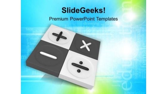 Calculator And Calculations Glossy Icon PowerPoint Templates Ppt Backgrounds For Slides 0413