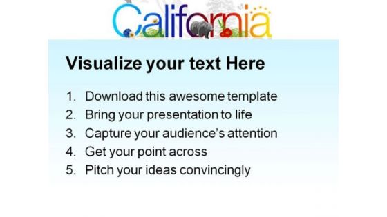 California Americana PowerPoint Themes And PowerPoint Slides 0211
