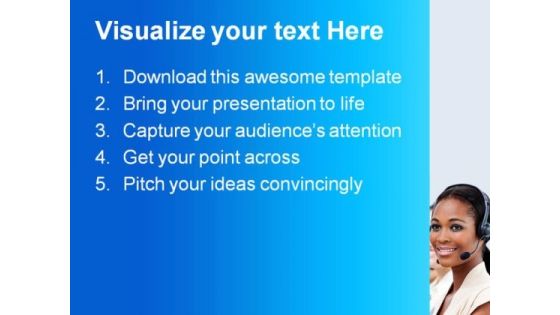 Call Center Business PowerPoint Templates And PowerPoint Backgrounds 0811 Slide02