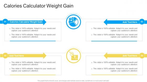 Calories Calculator Weight Gain In Powerpoint And Google Slides Cpb
