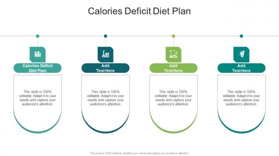 Calories Deficit Diet Plan In Powerpoint And Google Slides Cpb