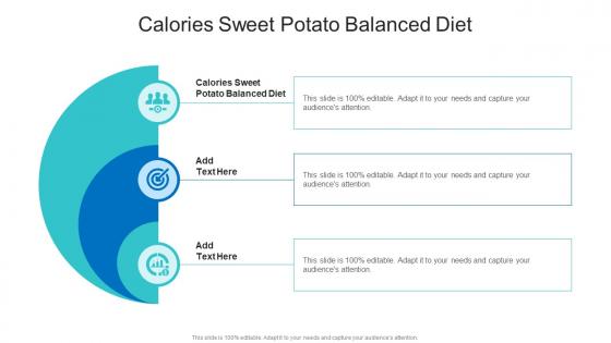 Calories Sweet Potato Balanced Diet In Powerpoint And Google Slides Cpb