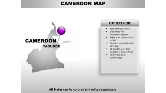 Cameroom Country PowerPoint Maps