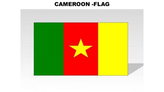 Cameroon Country PowerPoint Flags