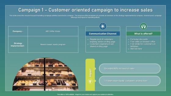 Campaign 1 Customer Oriented Strategic Guide For Sustainable Summary Pdf